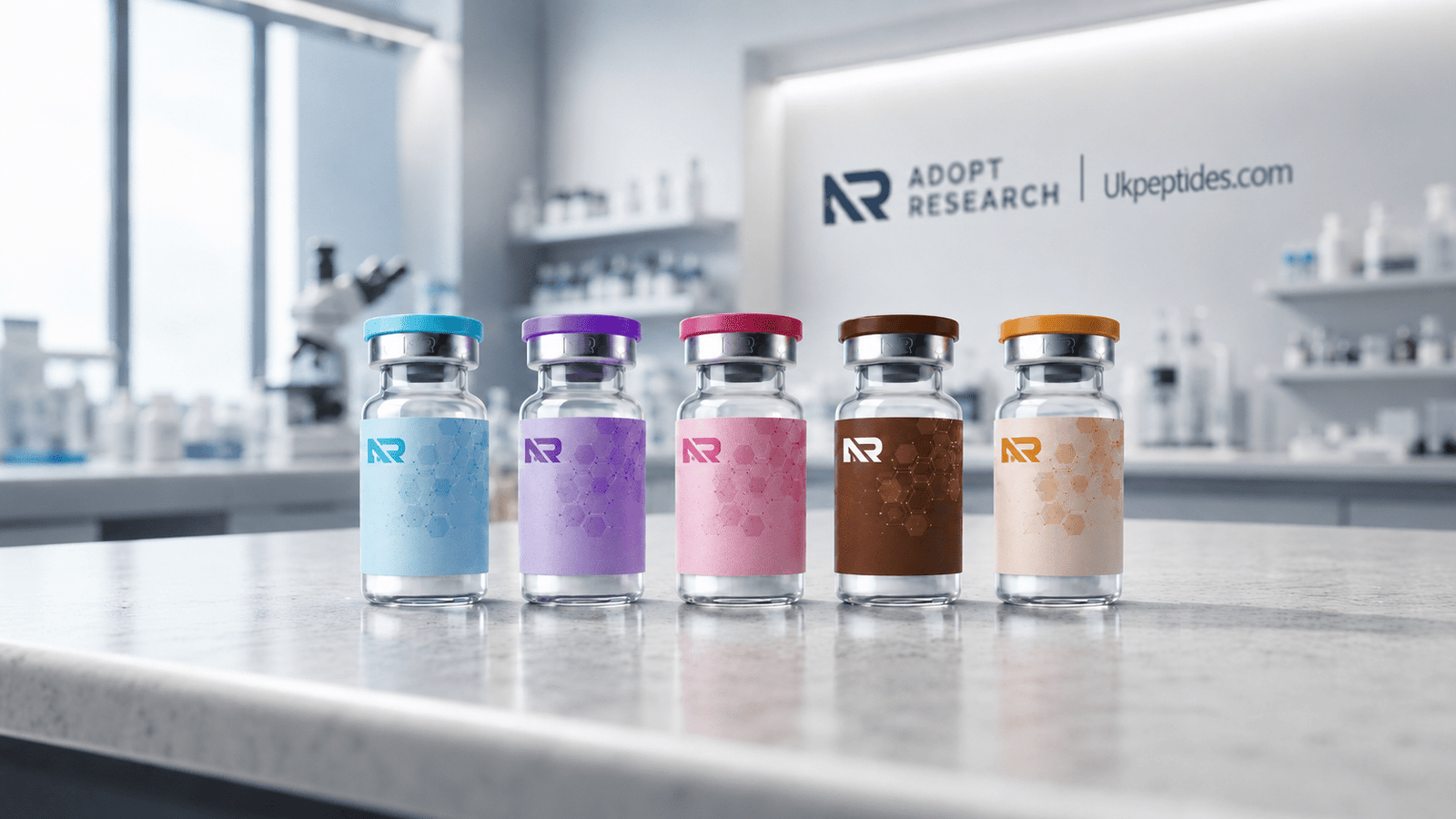 Research peptides, held to a higher standard.