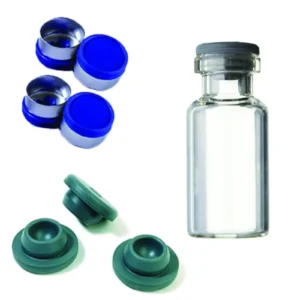 1 x Kit = 10 x Vials, Stoppers and Caps / 5 Kits = 50 / 10 Kits = 100